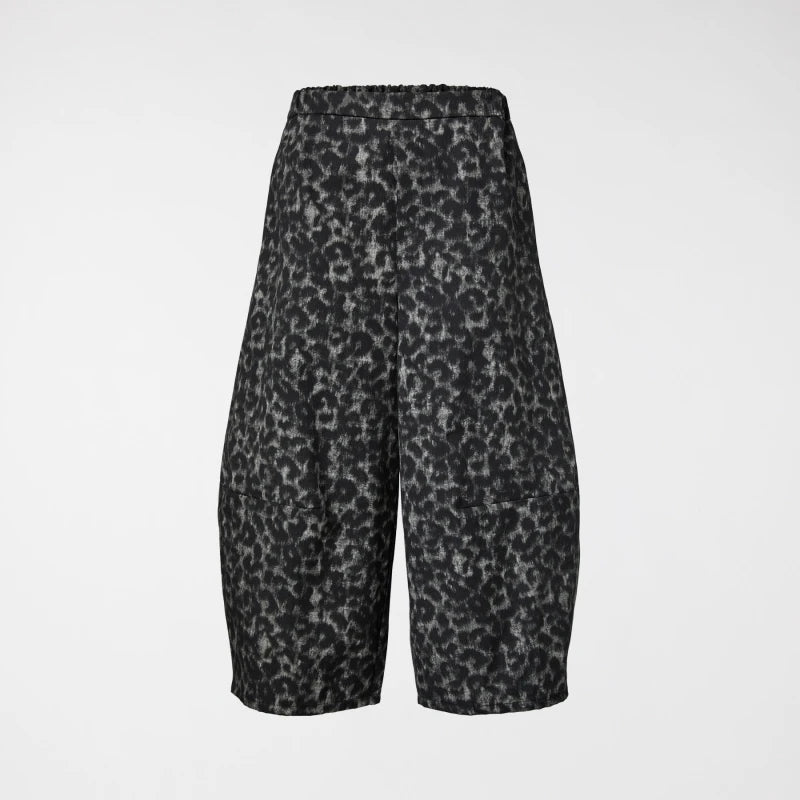 LEOPARD PRINT BALLOON TROUSERS - WENDY TRENDY