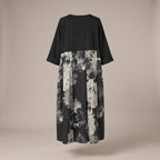 Abito con gonna a fiori - retro