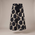 Pantaloni di cotone con pois - davanti