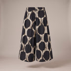 Pantaloni di cotone con pois - retro