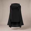 Gilet a collo alto nero