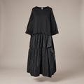 Abito con gonna in taffeta - davanti