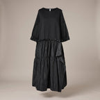 Abito con gonna in taffeta - davanti