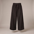 Pantaloni mélange in misto lana - davanti