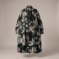 Cardigan in pattern floreale - davanti