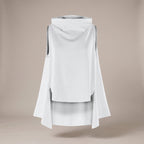 Gilet a collo alto bianco - davanti